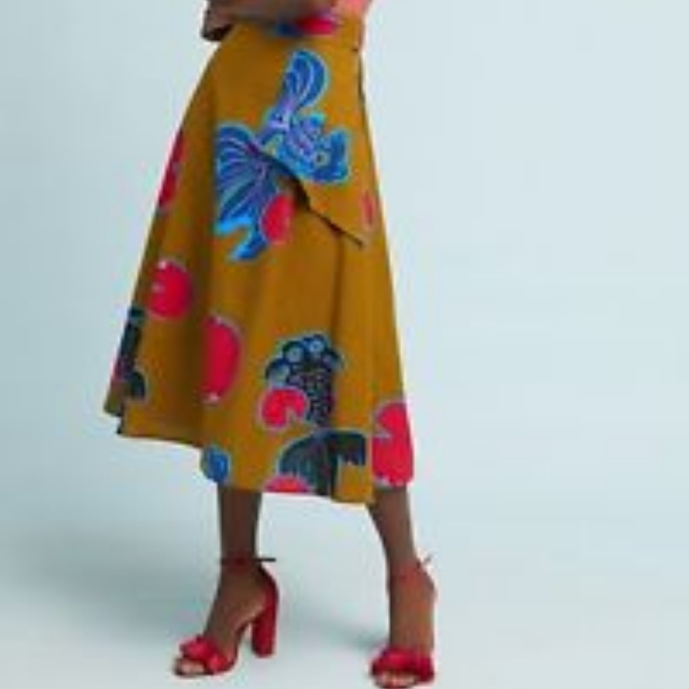 Anthropologie Eva Franco Beta Fish skirt